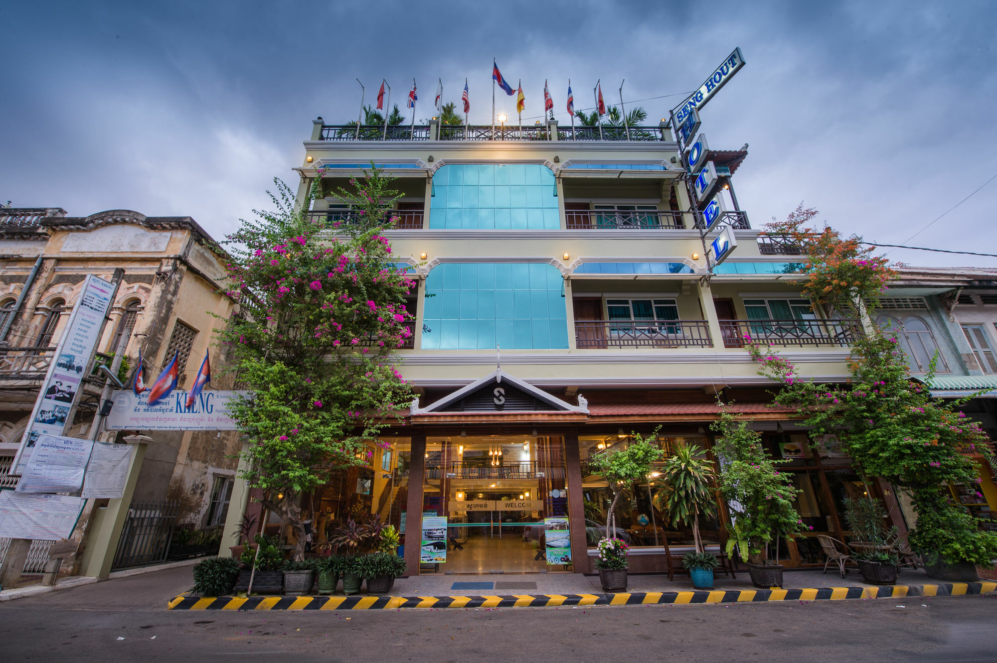 Seng Hout Hotel Battambang Kültér fotó